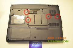 惠普高端工作站8730W/P筆記本升級內(nèi)置硬盤以及內(nèi)存教程圖！